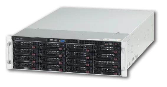 Ganz - ZNR-72TB-R - 7x18tb(126tb Raw), 6gb/s Hdd's, Raid5, 240g Nvme, Win 11 Pro (64bit), 1 X Xeon W5-2465x 16 Core Cpu