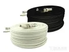 BP0033/PM100B 100' Siamese Zip Cable with BNC Connection Black