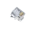 Platinum Tools - 106138J - RJ-12 (6P6C), Round-Solid, 3 Prong (100 Per Jar)