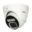 BOLIDE - BN8029AD - H.265 8MP 2.8-12mm Motorized Varifocal Lens IP67 Full Color Active Deterrent Turret Camera, Color At Night Warmlight Up to 65 Feet, Two-Way Audio ( Built-in Speaker and Mic ), MicroSD Slot Up to 256GB, Active Deterrent Red and Blu