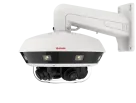 BOLIDE - BN9108R/NDAA - 4K Multi-Sensor Camera, 4 Adjustable Lenses In One Camera Cover Up to 360° Field of View, 4-Channel Steam Output, and Each Channel Can Output Max. 8MP (3840x2160) @ 25/30FPS, 4-Channel Starlight and 120Db WDR, Built-in Dual So