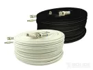 BP0033/PM200W 200' Siamese Zip Cable with BNC Connection White
