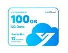 Luminys - LCL-12DATA100GP - LumiCloud 4G Data 100GB Puerto Rico: 12 month Data Plan