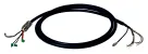 VIDEOTEC - MPX2CABLARM41 - Cabling for MAXIMUS MPX SERIES2, 4m (13.1ft), armoured cable, barrier cable gland: 1 Ethernet cable, 3 power supply conductors, 8 I/O conductors