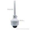 Luminys - N3D-4LAV - N3-L Mainstream Series 4MP LumiLuxSmart IP Dome 2.7-13.5mm, IR, White-light LED, and Dual-mode