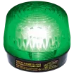 SECO-LARM - SL-126-A24Q/G - 6~24 VDC (2-wire connection) Strobe Light. “U”-Type Xenon tube. 100,000 Candlepower, over 100 flashes/min, 150mA current draw at 24VDC. Green lens.