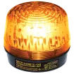 SECO-LARM - SL-126-A24Q/A - 6~24 VDC (2-wire connection) Strobe Light. “U”-Type Xenon tube. 100,000 Candlepower, over 100 flashes/minute, 150mA current draw at 24VDC. Amber lens.