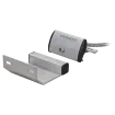 SECO-LARM - SM-4201-L3Q - Track-Mount SPDT Overhead Magnetic Door Contact. Rugged aluminum housing with 36" leads enclosed in armored cable. 3" Gap.