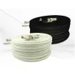BP0033/PM25W 25' Siamese Zip Cable with BNC Connection White