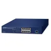 Planet - MGS-910XP - 8-Port 10/100/1000/2500T 802.3at PoE + 1-Port 10G SFP+ Multigigabit Ethernet Switch (120 Watts PoE Budget, Standard/VLAN mode, desktop size with rackmount kit)