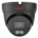 BOLIDE - BN8019FCB - H.265 5MP 2.8mm Fixed Lens IP67 Full Color Camera, Color At Night Warmlight Up to 82 Feet, Built-in Microphone POE, 12VDC, iPac AI Enabled with Facial Recognition System, NDAA Compliant, Black Housing
