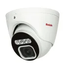 BOLIDE - BN8029AD - H.265 8MP 2.8-12mm Motorized Varifocal Lens IP67 Full Color Active Deterrent Turret Camera, Color At Night Warmlight Up to 65 Feet, Two-Way Audio ( Built-in Speaker and Mic ), MicroSD Slot Up to 256GB, Active Deterrent Red and Blu