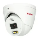 BOLIDE - BN9019AD/NDAA - H.265 8MP 2.8mm Fixed Lens IP67 Full Color Active Deterrent Turret Camera, Color At Night Warmlight Up to 65 Feet, Two-Way Audio ( Built-in Speaker and Mic ), MicroSD Slot Up to 256GB, Active Deterrent Red and Blue Lights, PO