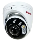 BOLIDE - BN9109-PN - H.265 8MP ( 4K ) 180 Degree Panoramic Turret Camera, 2.0mm Panoramic Lens, IP67 Full Color Active Deterrent Camera, Color At Night Warmlight Up to 82 Feet, IR Up to 98 Feet, Two-Way Audio ( Built-in Speaker and Mic ), MicroSD Slo