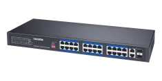 Vivotek - AW-FGT-260P-370 - Unmngd 16-Port 802.3at POE 10/100Mbps Sw 2-Port Uplink