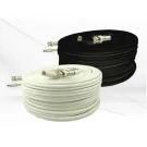 BP0033/PM25B 25' Siamese Zip Cable with BNC Connection Black 