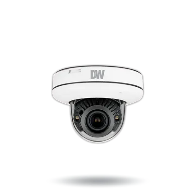 Digital Watchdog - DWC-MPV85WiATW - MEGApix 5MP low-profile with vandal dome IP camera with a vari-focal lens and IR with IVA+ license