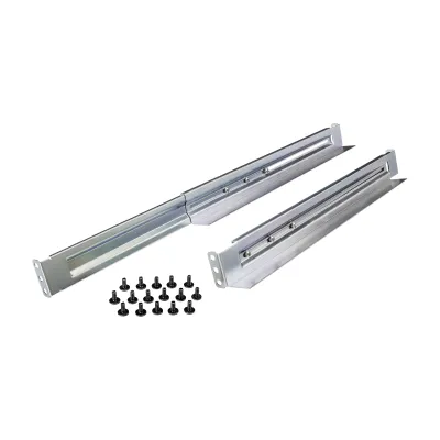 CYBERPOWER - 4POSTRAIL - Universal Rack Mount Rail Kit with Adjustable Length 18.5" - 29". Up to 230 LBS supported for 1U, 2U, and 3U applications.