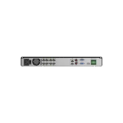 Luminys - R52-8PA2 - R5 Mainstream Series NVR, 32MP 8 Channel 1U 8-Port PoE, 2SATA, Analytics by Recorder, LumiPower, LumiSearch+ , 2TB