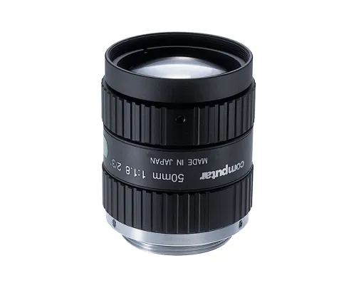 Computar - M5018-MP2 - 1.5MP, 2/3" 50mm F1.8 w/locking Iris & Focus, Megapixel Machine Vision Lens (C-Mount)
