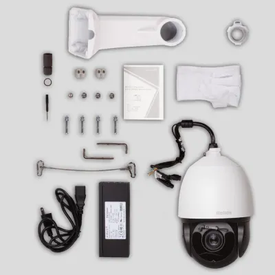 BOLIDE - BN1009/PTZ-5.0/WP/NDAA - 5MP 40x Optical Zoom Full Size PTZ with Auto Tracking, 30FPS, BNC, 2-Channel Alarm In/Out, IR Up to 656 Feet, Built-in POE, IP67, 24VAC, Includes Wall-Mount Bracket