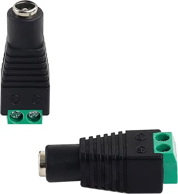 BP0037M 12VDC Screw Terminal Plug Male