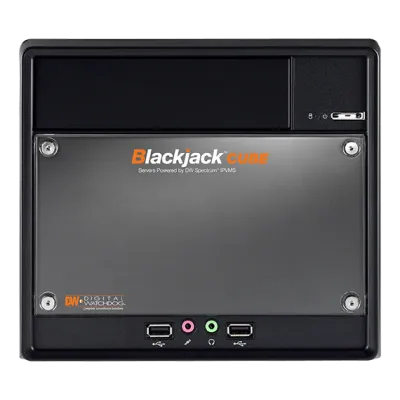 Digital Watchdog - DW-BJCUBE4T-LX - Linux based Blackjack Cube-LX NVR by DW Spectrum IPVMS 4TB HDD