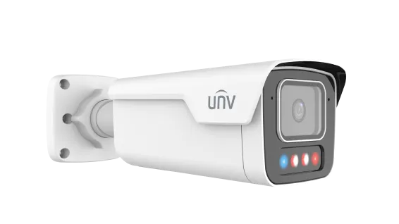 Uniview - IPC2B14SE-ADF28KMC-WP-I1N - 4MP Dual-light Bullet Warning Network Camera
