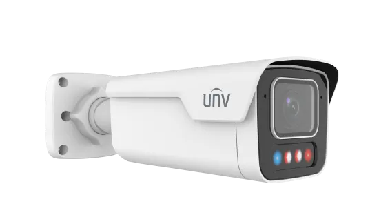UNV - IPC2B18SE-ADZKMC-WP-I1 - 8MP Tri-guard 3.0 Bullet, 2.8-12mm (Wise-ISP, F1.0, Red&Blue light, Alarm&Audio I/O)