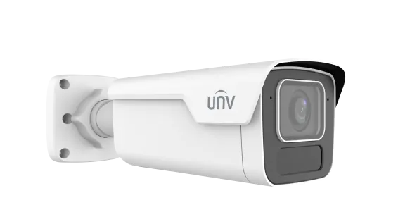 Uniview - IPC2B28SA-ADZK-WP-PI-I2A - 8MP Super Starlight WDR IR VF P-IRIS Bullet Network Camera
