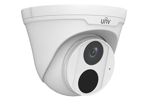 Uniview - IPC3614SR3-ADPF40-F - UNV 4MP WDR Fixed Turret Camera, 4.0mm, Built-in Mic