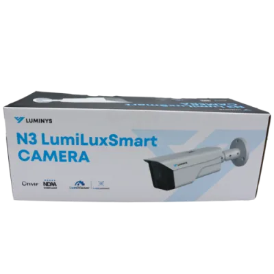 Luminys - N3B-8LAV - N3-L Mainstream Series 8MP LumiLuxSmart IP Bullet 2.7-13.5mm, IR, White-light LED, and Dual-mode