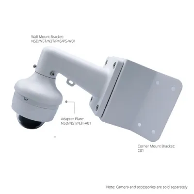 Luminys - N3D-4LAV - N3-L Mainstream Series 4MP LumiLuxSmart IP Dome 2.7-13.5mm, IR, White-light LED, and Dual-mode