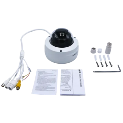 Luminys - N5D-4LAVC - LumiCloud N5 Direct-to-Cloud Camera, 4MP LumiLuxSmart IP Dome 2.7-12mm, IR, White-light LED, and Dual-mode