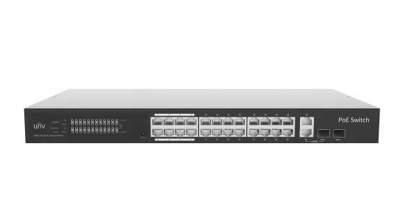 UNV - NSW2100-25GT1GP1GC-POE-IN - Giga 24 Port Lite Cloud Managed PoE Switch