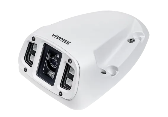 Vivotek - MD9584-HF6 - 5MP 50M IR WDR Pro Mobile Dome, IP6K9K, IK10+, EN50155, 6mm