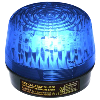 SECO-LARM - SL-126-A24Q/B - 6~24 VDC (2-wire connection) Strobe Light