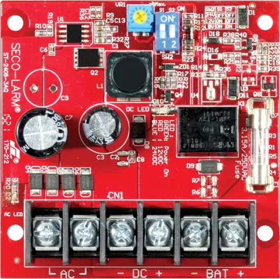 SECO-LARM - ST-2406-3AQ - Power Supply/Charger – 2.5A Continuous, 3.0A Peak