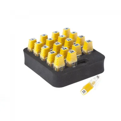 Platinum Tools - T121C - Data Remote Set, RJ45, 19 pc Clamshell