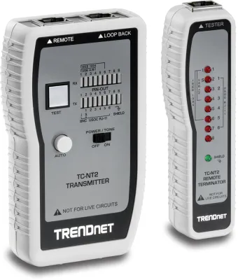 TRENDNET - TC-NT2 - Network Cable Tester (TP & Coax)