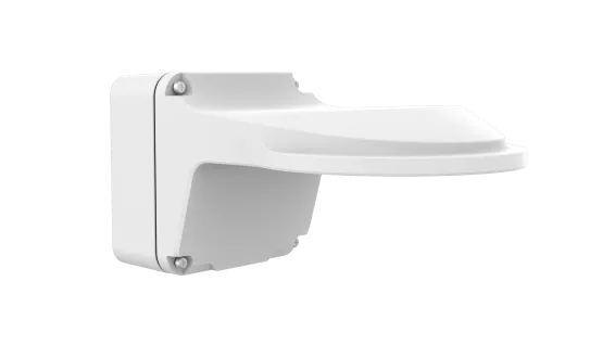 Uniview - TR-JB07/WM04-B-IN-V2 - 4 Inch Back Hole Hemisphere Wall Mounting Assembling Bracket