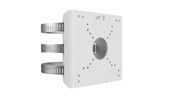 Uniview - TR-UP06-C-IN-V2 - Pole Mounting Bracket for Bullet Junction Box Only