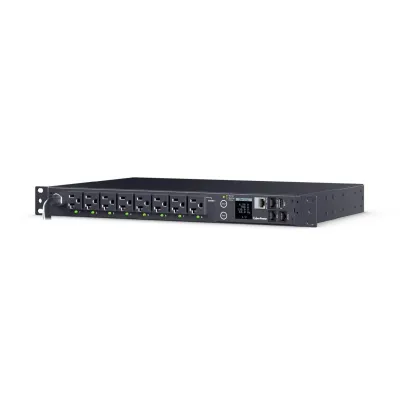 Cyber Power - PDU41023 - Switched PDU 30A 120V NEMA L5-30P input 16 NEMA 5-20R output 12ft cord 1U 3 Year Warranty