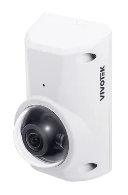 Vivotek - CC830-HV-1Y - VORTEX Prem Cloud 5MP Indoor AI Wall 180 Pano Cam, 1yr lic